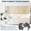 86 Degree Angle Restrictor Restriction Clips (50Pack), Hinge Restrictors for