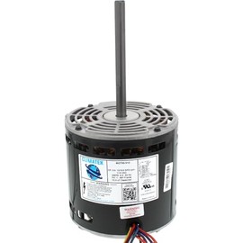 ClimaTek Upgraded Furnace Blower Motor 3/4 HP 1075 RPM 115V Replaces Carrier HC45AE115 HC45AE115A