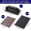 Reallnaive 62 Pcs Griddle Cleaning Kit Screen Holder Grill Screens