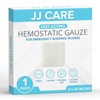 JJ CARE Z Folded Hemostatic Gauze (Pack of 1), 3"x24"