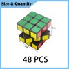 Tehttz 48 Pack 3cm Mini Cubes Set, Puzzle Cubes Mini