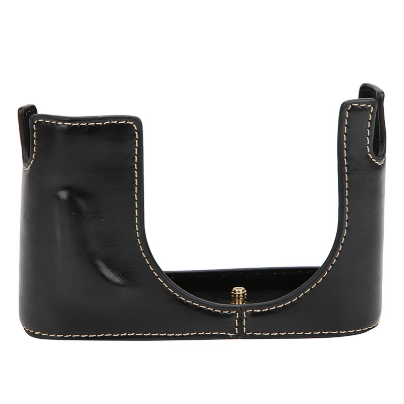 PU Leather Case Protective Half Body Cover Shell for Leica