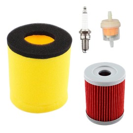 Cylinman 13780-05G00 13780-05G10 Air Filter Fit for Suzuki Ozark 250 LTF250 2x4 2002-2006 for Suzuki Quadsport Z250 LTZ250 2x4 2004-2006 for Suzuki King Quad 300 LTF4WDX 1991-1998 With Spark Plug
