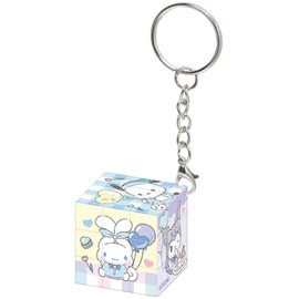 Klux 175315 Puzzle Cube Key Holder, Room, Sanrio, Chromi, Pocacco, Cinnamoroll, Keychain
