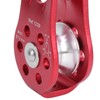20KN Outdoor Small Climbing Pulley Aluminum Micro Fixed Side Pulleys