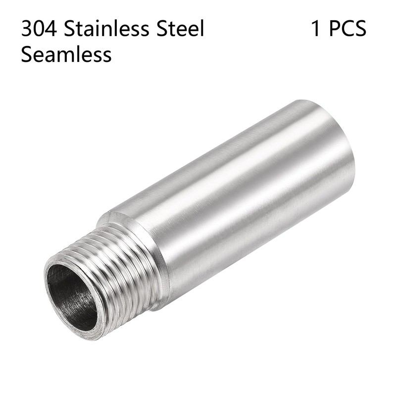 OFOWIN Shower Head Extension Arm Stainless Steel, 1/2 PT Male