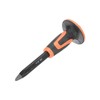 HARFINGTON Masonry Chisel 9.8 Inch with Hand Guard Pointed Head