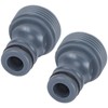 2Pcs Quick Connector Nipple G3/4 Male Thread Hose Pipe Adapter