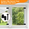 Aifeier ET 16 Pack 3/8 Inch Window Screen Clips with