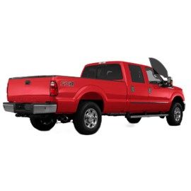 AUTOTEK Precut Window Tint Film Front Two Door Windows Tint Film Cars Sun Blocking Protection Privacy Anti Shatter Glass 2 Ply Computer Cut 25% Tint Shade for Ford F250 Crew Cab 2008-2013