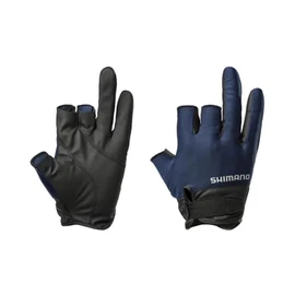 Shimano 01 Basic Gloves 3-Cut GL-008Y Navy L