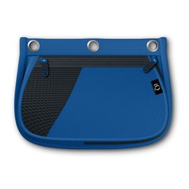 iScholar iQ Expandable Pencil Pouch, 2 Pockets, 3-Hole Pouch, Color Will Vary (55020)