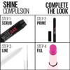 Maybelline Color Sensational Shine Compulsion Lipstick, Berry Blackmail, 1 Tube,
