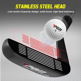 PGM Golf Two-Way Chipper Club, Legal for Tournament Play for Both Left Handed and Right Handed - High Forgiveness, Enhanced Shock Resistance