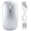 Wireless Mouse 2.4G Rechargeable USB Wireless Gaming Mouse with LED