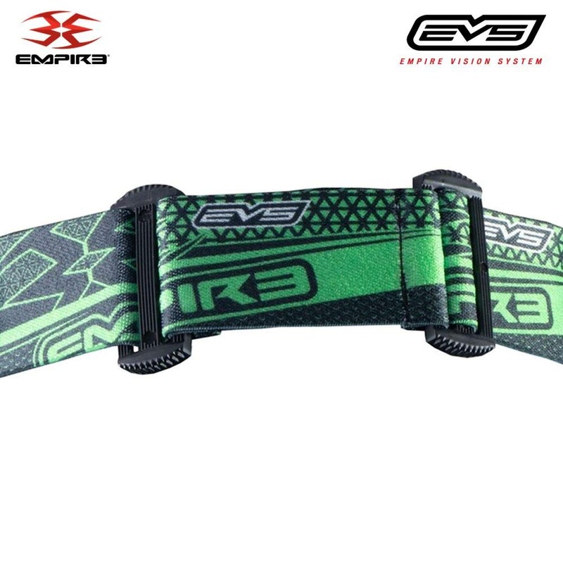 EMPIRE EVS Goggle Black/Lime Green - Thermal Ninja/Thermal Clear (21725)