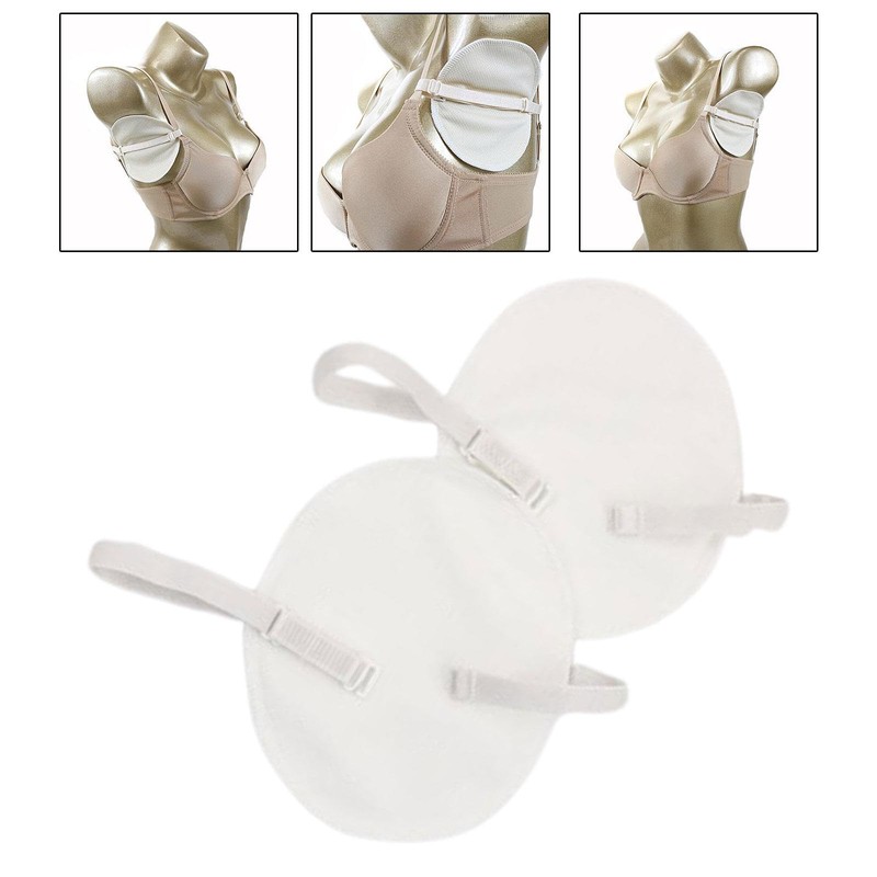Folpus Underarm Sweat Protection Pads,Armpit Dress Shields,Absorbent Antiperspirant,Whole Day,Shields Reusable