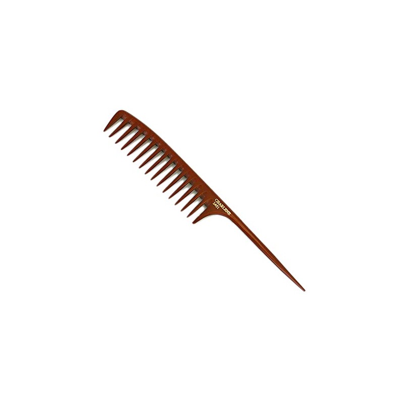 CHARLENE Bone Comb Chemical Heat Resistant Anti-Static Smooth Comb-out (#2461