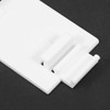 6pcs White Adhesive Backed Bracket Holders for Window Blinds No