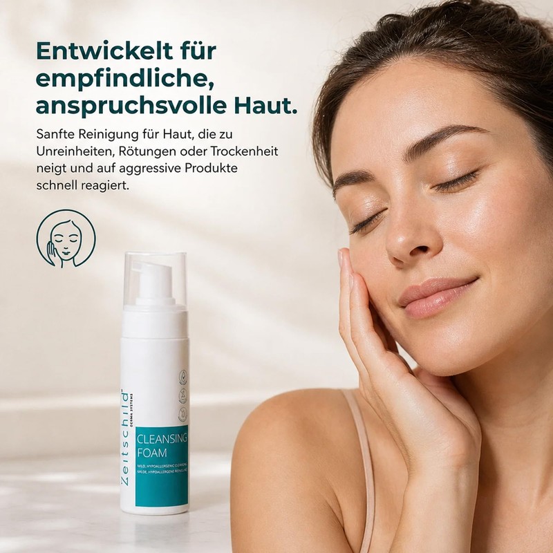 Zeitschild Cleansing Foam 200ml - Mild Cleansing Foam