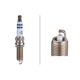 HELLA 8EH 188 869-011 Spark Plug - Iridium Pro - Spanner Width: Bi-Hex 14 mm - Thread Length: 26.5 mm - Electrode Spacing: 0.7 mm