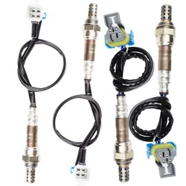 higherbro 4PCS Oxygen O2 Sensor for 2007-2008 GMC Acadia 3.6L; 2008 Buick Enclave 3.6L Upstream + Downstream