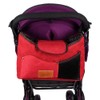 Large Capacity Hanging Stroller Organizer Bag Baby Carriage Storage Package(Red)