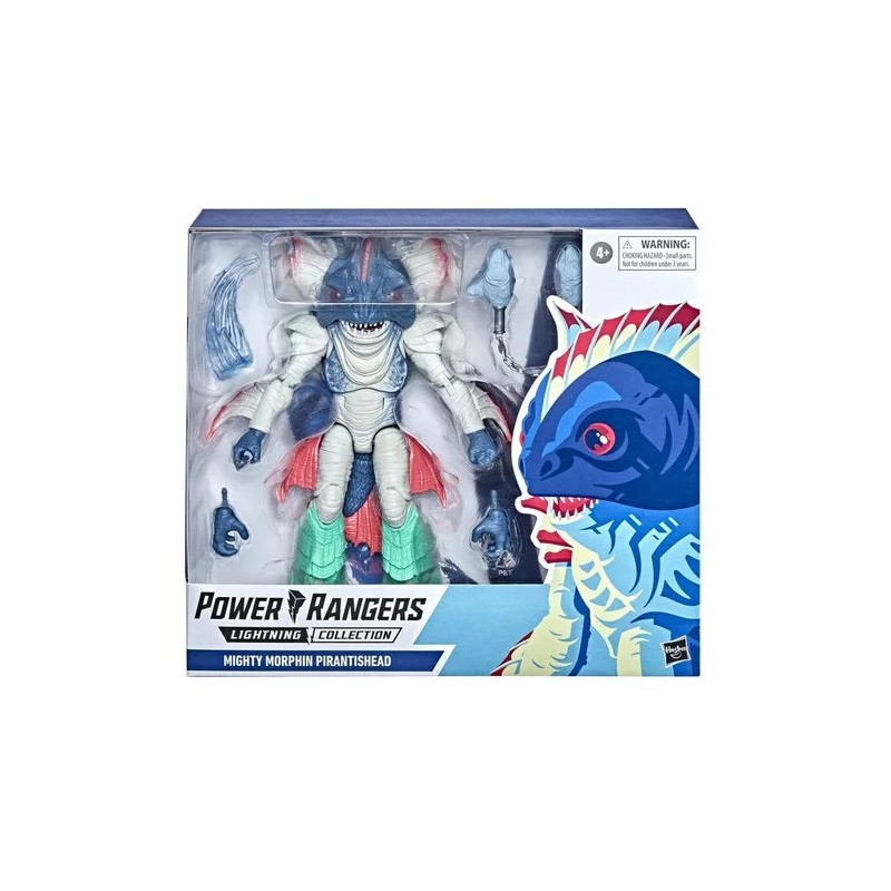 Power Rangers Hasbro Figura Mighty Pirantishead Power Rangers Lightning 17