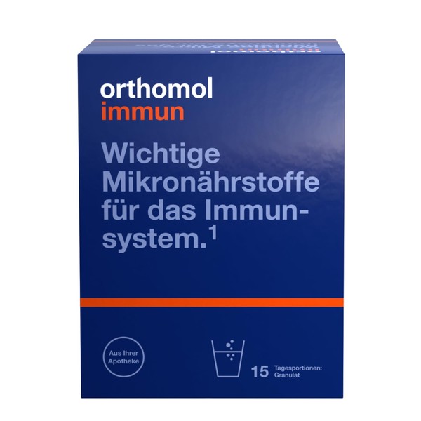 Orthomol Immun Vitamin Granules Bag 15 Pack of 1 x 300 g