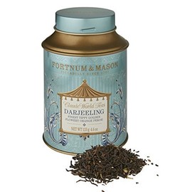 Fortnum & Mason Darjeeling FTGFOP (Finest Tippy Golden Flowery Orange Peko) 4.4 oz (125 g) Leaf Round Can 1 Can