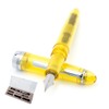 Monteverde MONZA FOUNTAIN PEN (WITH INK VIALS), YELLOW; BROAD NIB