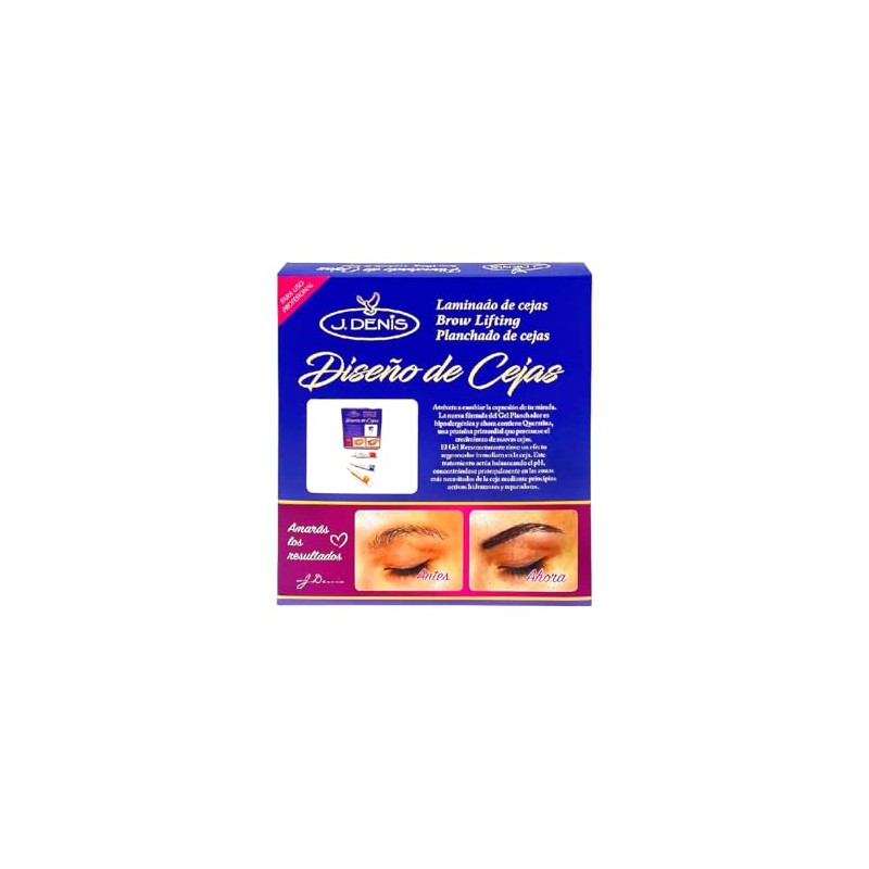 J Denis Kit Planchado de Cejas Profesional Brow Lifting &