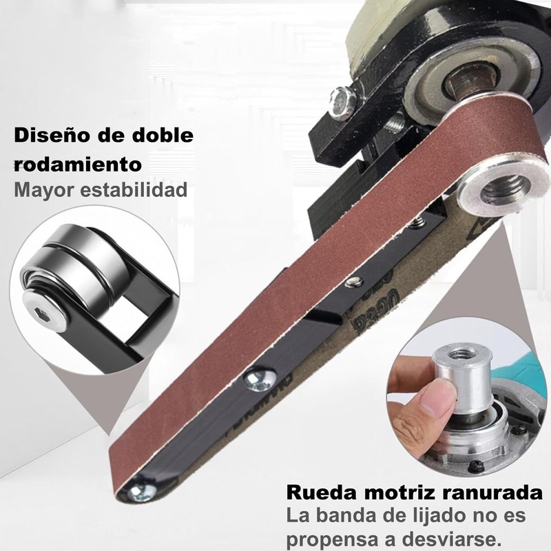 Angle Grinder Conversion Tool, Grinder Tool Modified to Belt Sander