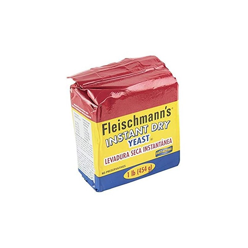 Fleischmann’s Yeast, Fleischmann’s Instant Dry Yeast, 16 Ounce - 1