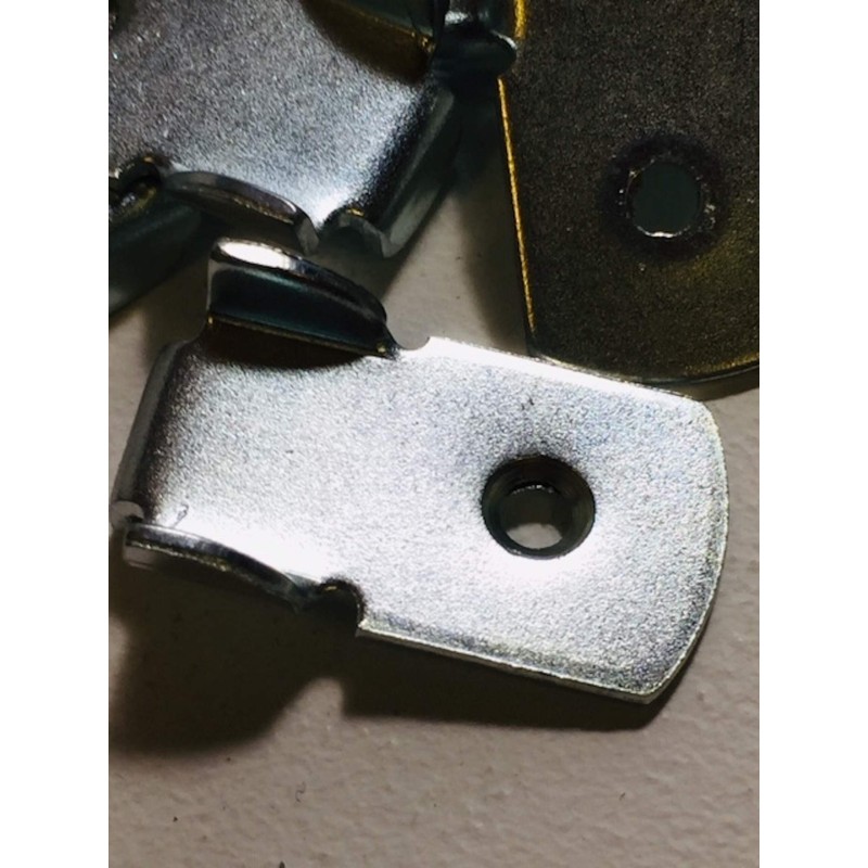 HARDWARE FOR YOU LTD PACK OF 10 SHELF SUPPORT BRIGHT