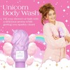 Glimmer Wish Unicorn Kids Body Wash, Moisturizing and Sulfate-Free Cleanser,