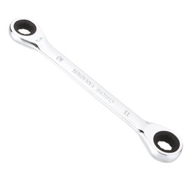 Utoolmart Ratcheting Wrench, 10mm x 11mm Metric Double Box End