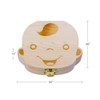 Wooden Baby Tooth Fairy Box Teeth Holder for Kids Lost