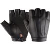 Fingerless Leather Men's Half Finger Gloves Men's Leather Non-Slip Motorcycle