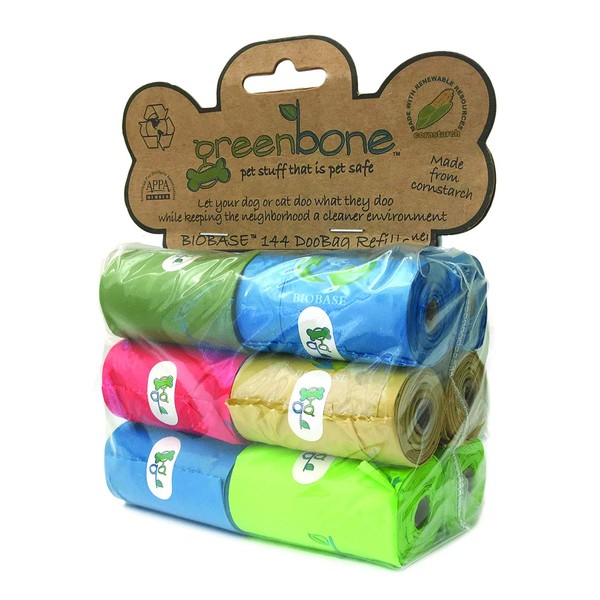 Greenbone Waste Bag Refill Pack, 12 Rolls