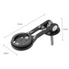 XBERSTAR Bicycle Computer Holder,Aluminum Alloy Computer Bracket Bicycle GPS Handle