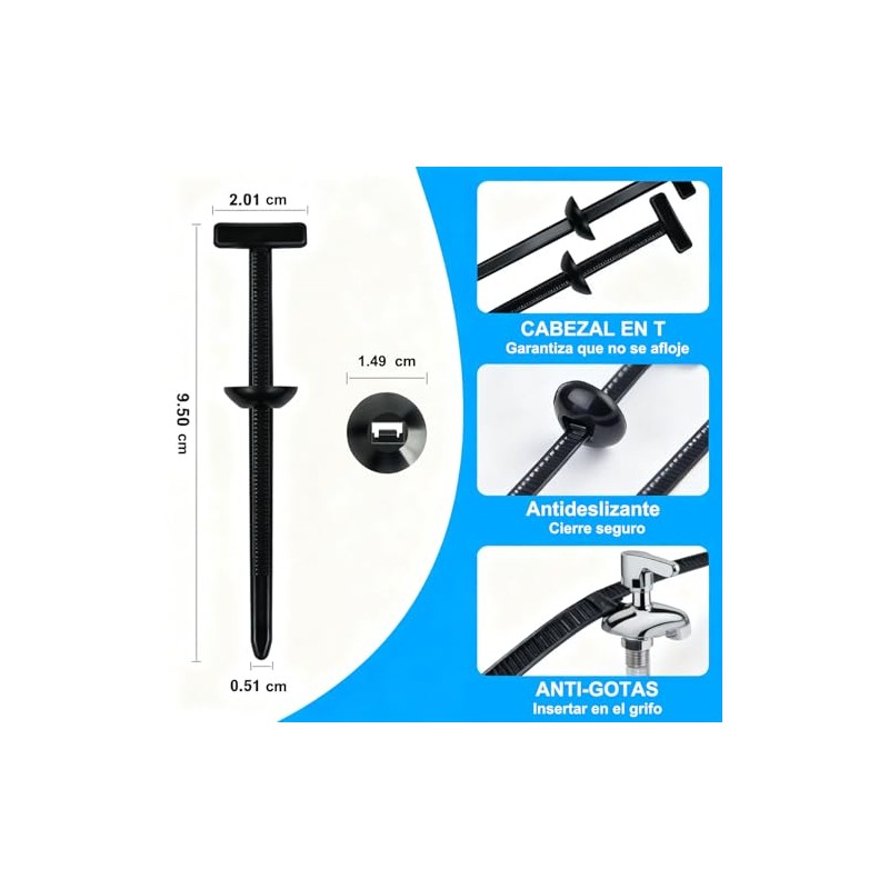 200 PCS Actualizar Cinchos de Plastico, SHUUDAUKO Cintillos para Cables
