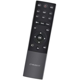 ZdalaMit CT-RC2US-17 CTRC2US17 Replacement Remote Control Applicable for Toshiba LED LCD TV 55L621U, 49L621U, 43L621U, 65L621U, 55L421U, 32L221U, 43L511U18 - No Programming Needed