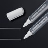 SIGEL BA715 White Glass Board / Chalk Marker - Writes