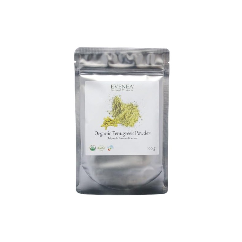 Organic Fenugreek Powder for hair and skin - nutrition, regeneration