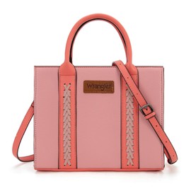 Wrangler Montana West Tote Bag for Women Top Handle Handbags Satchel Bag Shoulder Bag Crossbody Purse for Women with Crossbody Strap WG225-8120PK