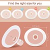 PumpMom-us 17mm Oval Flanges with Soft Rim Compatible with Spectra