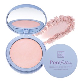 The Beauty Crop PoreFilter Pressed Powder - Blurs Pores & Controls Shine - Pink Shade - 0.34 oz