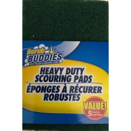 Scrub Buddies 1-5 Pack  Scrub Buddies Heavy Duty Scouring Pads-RARE COLLECTIBLE-SHIP N24HR-NEW