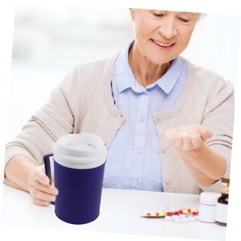 IWOWHERO 12oz Spill Proof Cups for Elderly Nursing Cup Disabled Patients Pregnant Women Easy to Clean Use